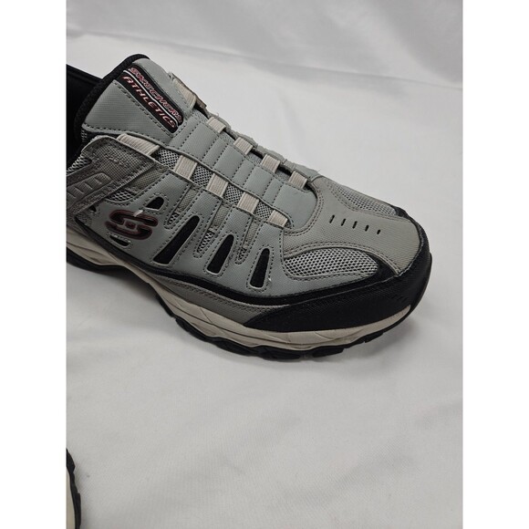 Skechers Slip Ins After Burn Ridgeburn Shoes Gray Mens Size 12 main image 9